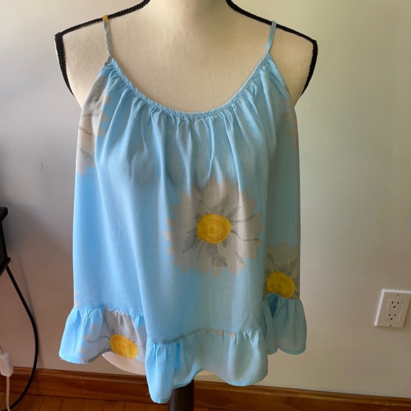 MISSLOOK Tops - MISS LOOK SUNFLOWER TOP